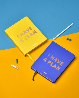  Планер «I HAVE A PLAN» синий: Фото - ORNER 