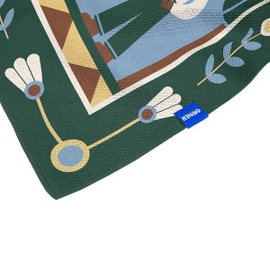  Плед «Дерево рода» голубой: Фото - ORNER 