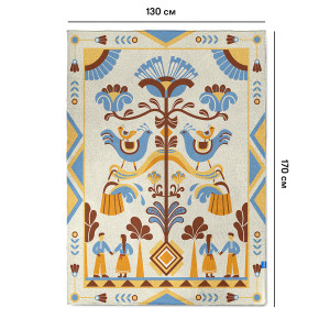  Плед «Дерево роду» світлий: Фото - ORNER 