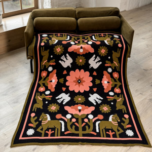  Плед «Гармонія природи» темний: Фото - ORNER 