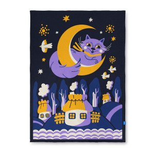  Плед «Колыбельная» синий: Фото - ORNER 