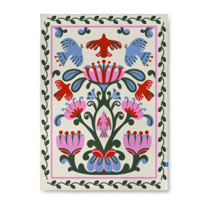  Плед «Світове дерево» молочний: Фото - ORNER 