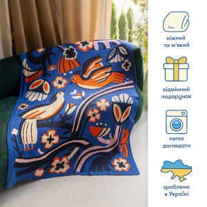  Плед «Птицы»: Фото - ORNER 