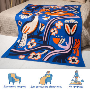  Плед «Птицы»: Фото - ORNER 