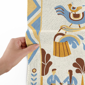  Плед «Дерево роду» світлий: Фото - ORNER 