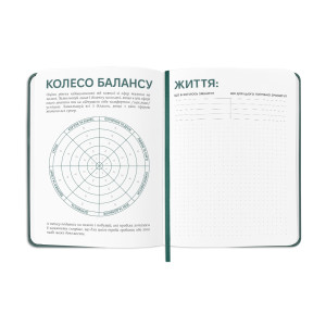  Планер-дневник «Планер серьезного человека» темно-зеленый: Фото - ORNER 