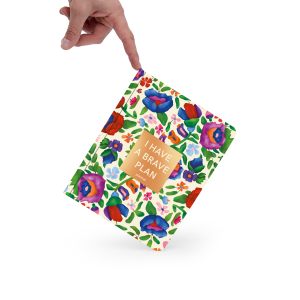  Планер «I HAVE A BRAVE PLAN» красочный светлый: Фото - ORNER 