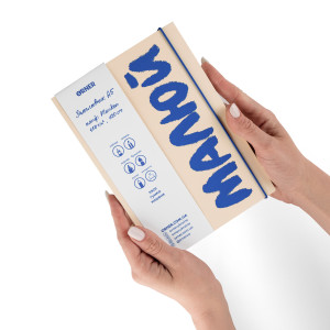  Скетчбук «Рисуй» бежево-синий: Фото - ORNER 