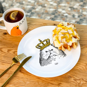  Тарілка «Кіт у короні»: Фото - ORNER 