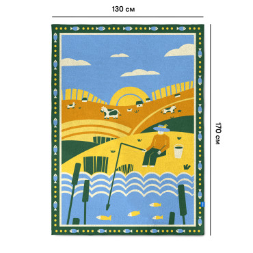  Плед «Рыбак»: фото 2 - ORNER 