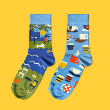  Socks Walking through Kyiv: photo 2 - ORNER 