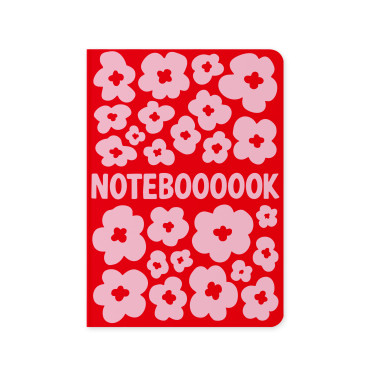  Dotted notebook Floral red: photo - ORNER 