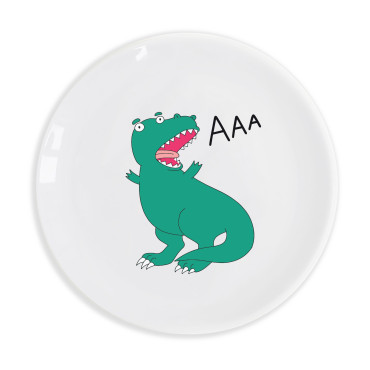  Plate Dinosaur AAA: photo - ORNER 