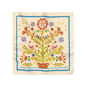  Платок «Символ жизни» светлый: фото - ORNER 