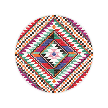  Набір для вишивання Ø160 мм «Традиційний орнамент»: фото - ORNER 