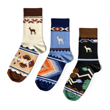  Set of socks Center: photo - ORNER 