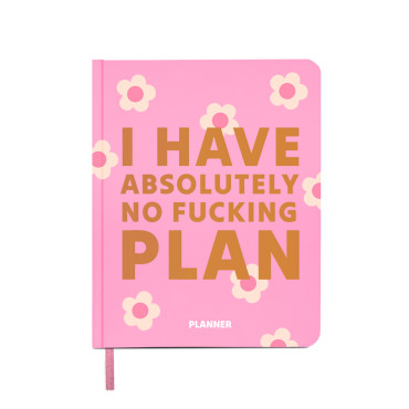  Planner I HAVE ABSOLUTELY NO PLAN pink: photo - ORNER 
