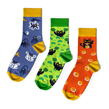  Set of socks Lucky cats: photo - ORNER 