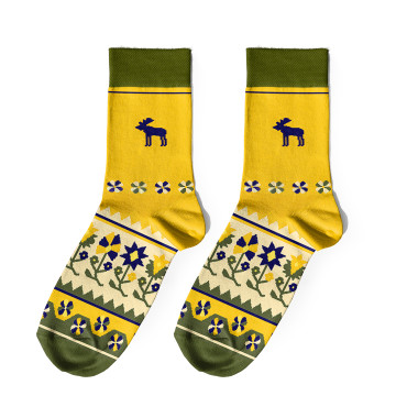  Socks North yellow 1 pair: photo - ORNER 