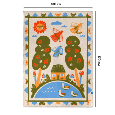  Плед «Украинские сказки»: фото 2 - ORNER 