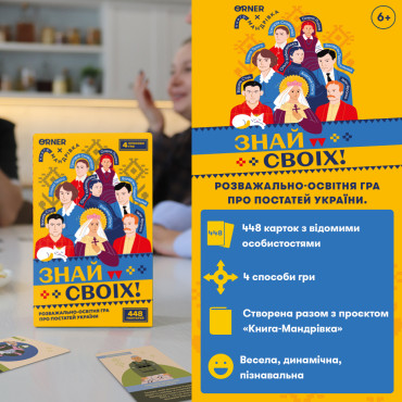  Розмовна гра «Знай своїх»: фото 2 - ORNER 