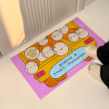  Door carpet ORNER x Maliunok Destination: photo - ORNER 