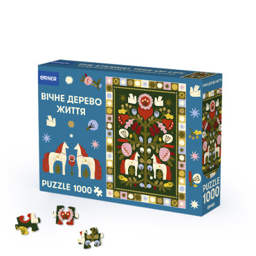  Puzzle Tree of Life 1000 pieces: photo - ORNER 