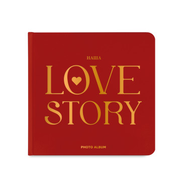  Фотоальбом «Love story» красный: фото - ORNER 