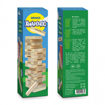  Jenga gameSkyscraper ECO: photo - ORNER 