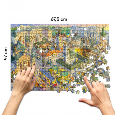  Пазл «Львів затишний» 1000 елементів: фото 2 - ORNER 