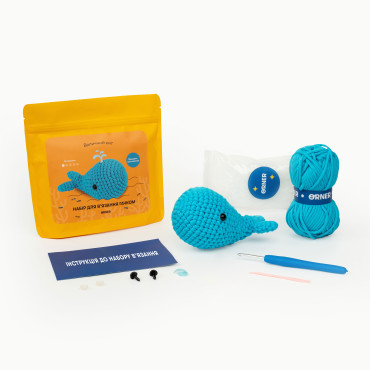  Набір для в'язання гачком «Кит»: фото - ORNER 