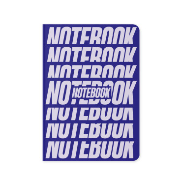  Dotted notebook NOTEBOOK blue: photo - ORNER 