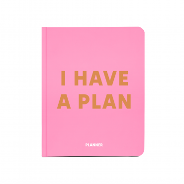  Planner  I HAVE A PLAN pink: photo - ORNER 