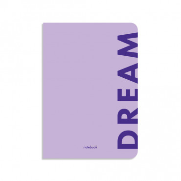  Dream plaid notebook purple: photo - ORNER 