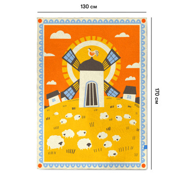  Плед «Овцеводство»: фото 2 - ORNER 