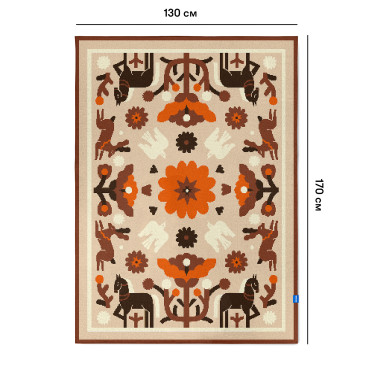  Blanket Harmony of Nature light: photo 2 - ORNER 