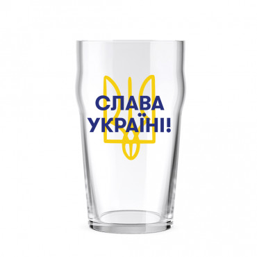  Beer glass Glory to Ukraine!: photo - ORNER 