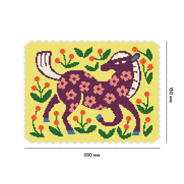  Набір для вишивання «Яскравий коник»: фото 2 - ORNER 
