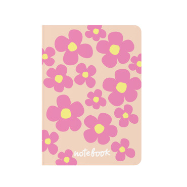  Dotted notebook Floral pink: photo - ORNER 