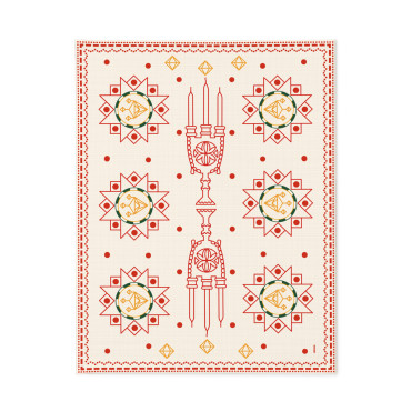  Tablecloth Light of the Trinity: photo - ORNER 