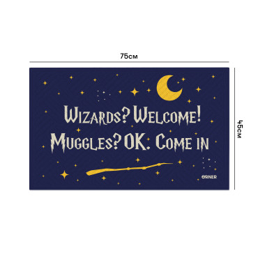  Ковер придверный «Wizards?Welcome!»: фото 2 - ORNER 