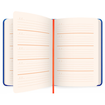  Дневник на 3 года «Коллекция моих мыслей» синий: фото 2 - ORNER 