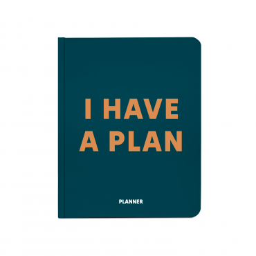  Planner I HAVE A PLAN green: photo - ORNER 