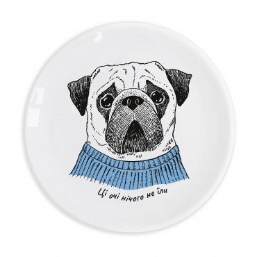  Pug Plate: photo - ORNER 