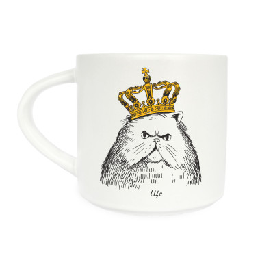  Cup Cat in a crown: photo - ORNER 
