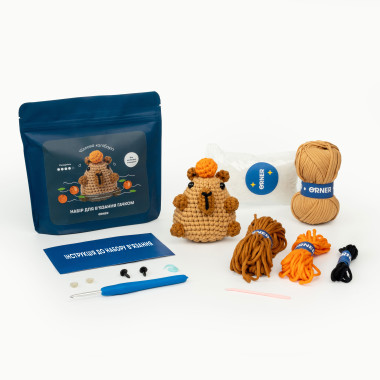  Crochet kit Capybara: photo - ORNER 
