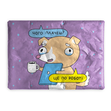  Laptop case Why are you crying?: photo - ORNER 