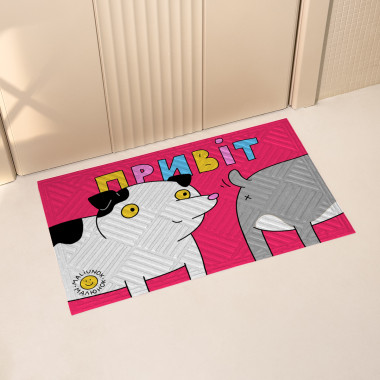  Door carpet ORNER x Maliunok Hello: photo - ORNER 