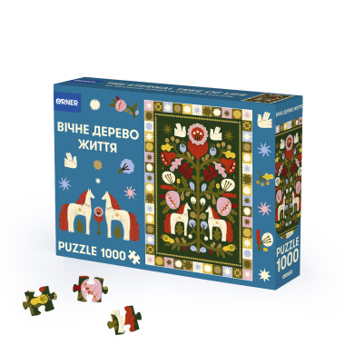  Puzzle Tree of Life 1000 pieces: photo - ORNER 