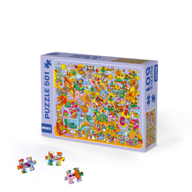  Jigsaw puzzle ORNER х MALIUNOK Back to the 90's. Games 500 elements: photo - ORNER 